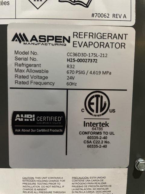 38,000 BTU Single-Stage Up/Horz ECM Gas Furnace 95% and 3 Ton AC/HP Upflow Cased A Coil R32 CFM 1200