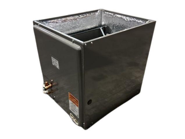 2 Ton 2-Stg SS Comm Comp Air Conditioner R410A 17 SEER2 with 2 Ton AC/HP Multiposition Cased N Coil
