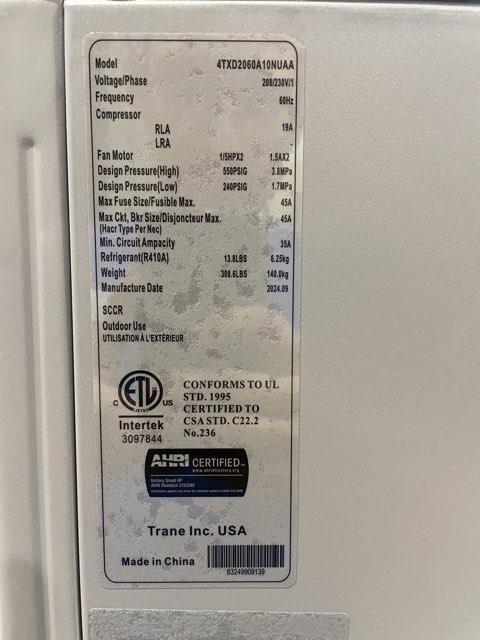 54,000 BTU Multi-Zone Inverter Heat Pump Mini Split Set, 17 SEER R-410A, 10 KW Heat with Line Set