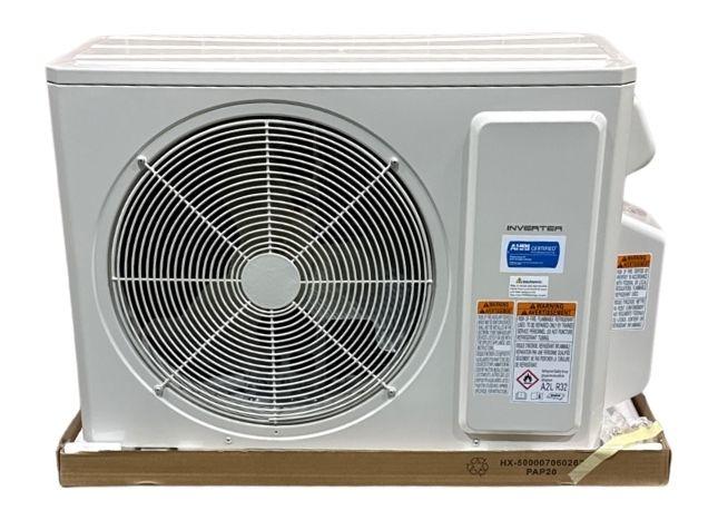 18,000 BTU Dual-Zone Inverter Heat Pump Mini Split Set, 17 SEER2 208-230/60/1 R-32
