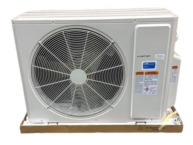 24,000 BTU Dual-Zone Inverter Heat Pump Mini Split Set, 19 SEER2 208-230/60/1 R-32