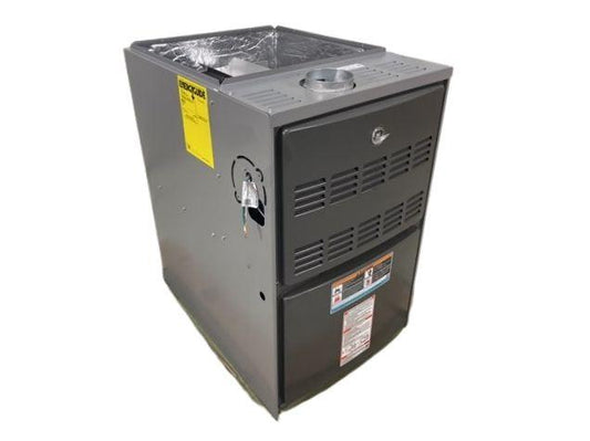 110,000 BTU Two-Stage Up/Horz ECM Gas Furnace 80% with 2.5-4 Ton AC/HP Multiposition Cased A Coil