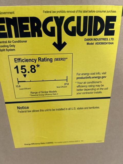 2 Ton Inverter Comm AC 15.8 SEER2, 2 Ton AC/HP Comm Multi Air Handler, 8 KW Heat Kit with Thermostat