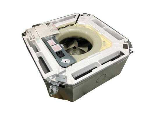 Unidad minisplit de bomba de calor para interiores con casete empotrado en el techo de 36 000 Btu, 208-230/60/1 R-410A CFM 1200