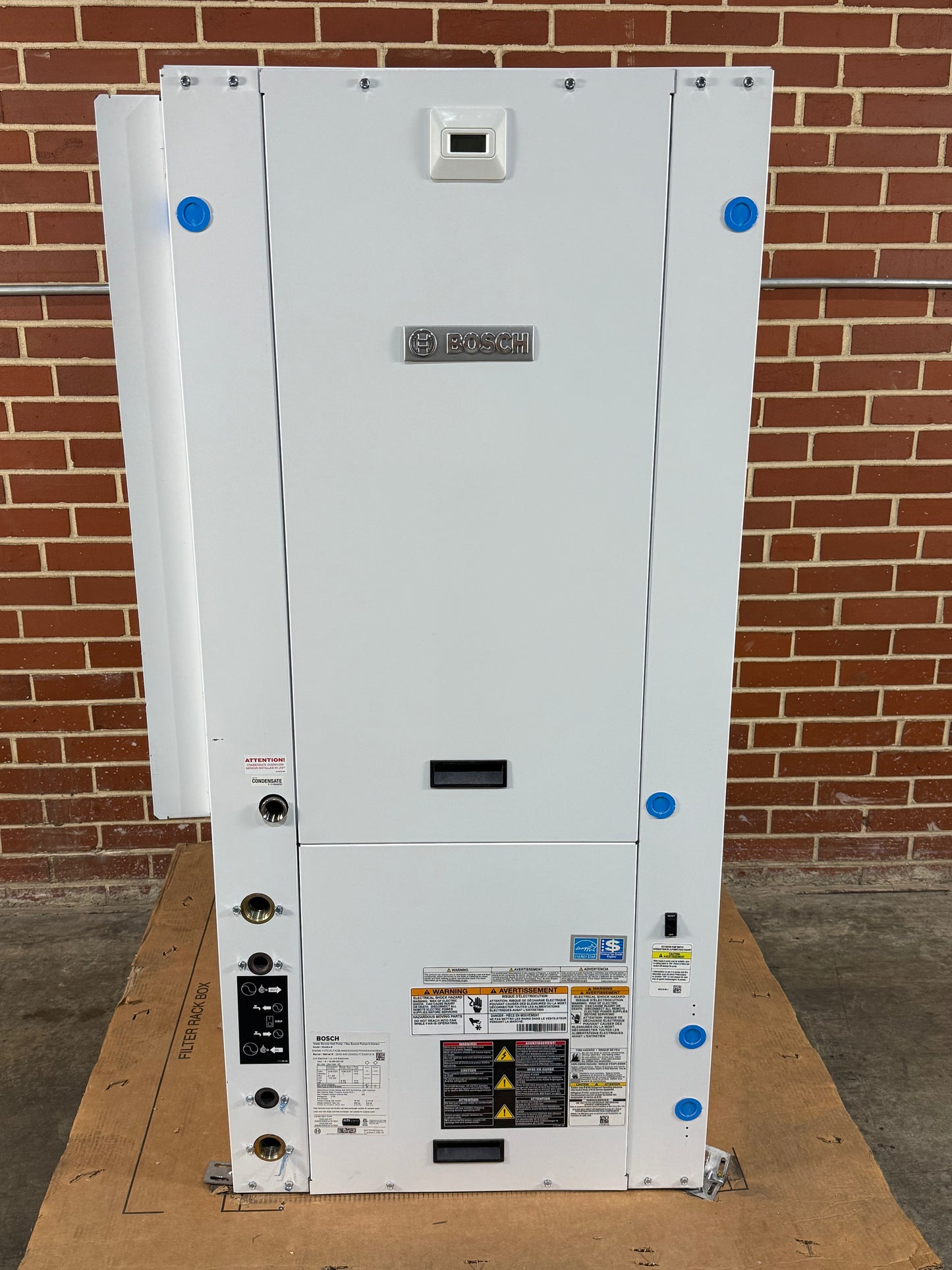 4 Ton Two-Stage ECM Vertical Geothermal Heat Pump 208-230/60/1 R410A 25.2 EER