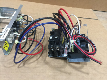 7.5 KW ELECTRIC HEAT KIT W/ INTEGRAL LIMIT CONTROL; 2 POLE, 208-240V, 60HZ, 1 PHASE