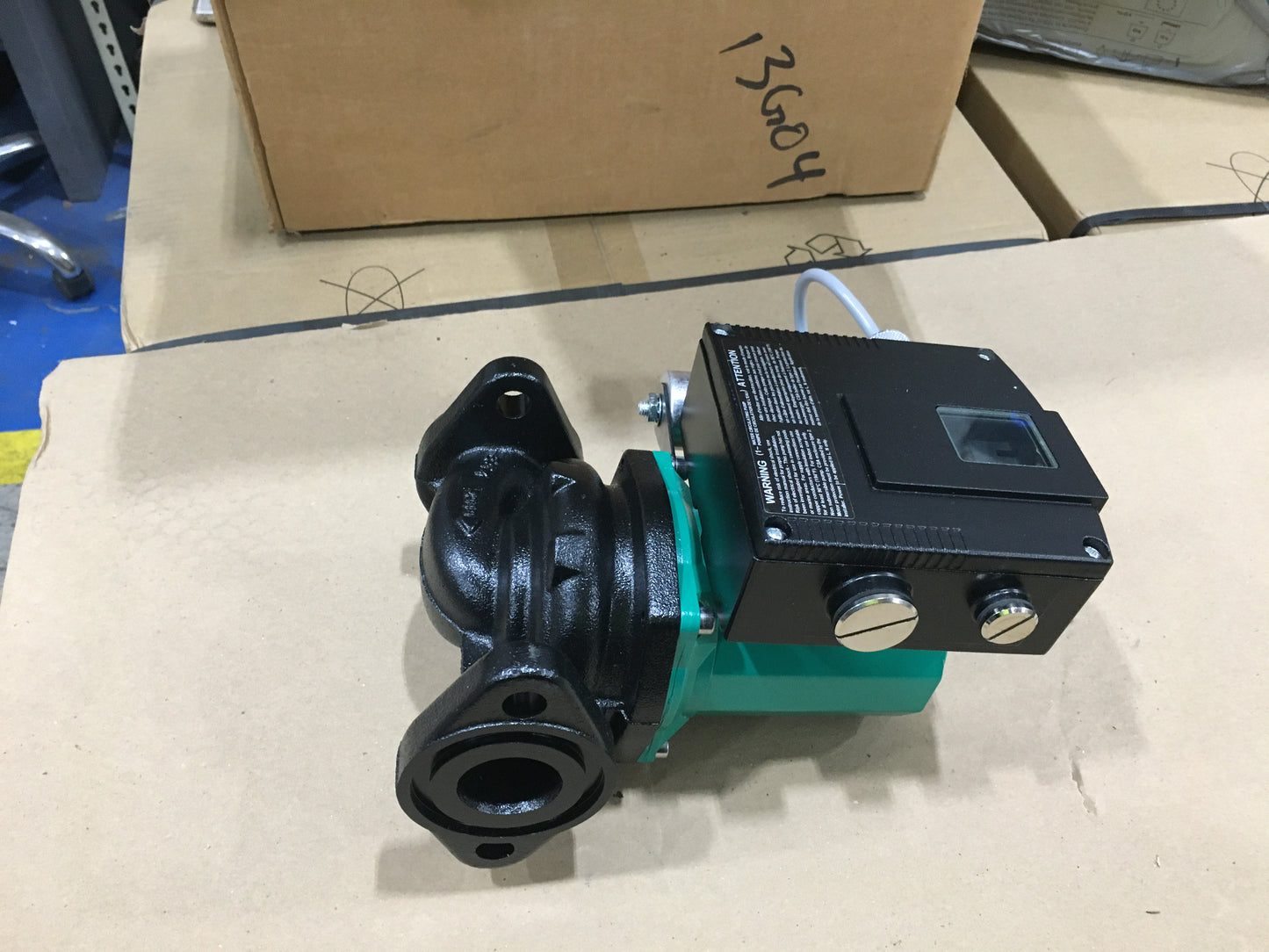 1/8 HP 2 SPEED CAST IRON CIRCULATOR PUMP 120/60/1