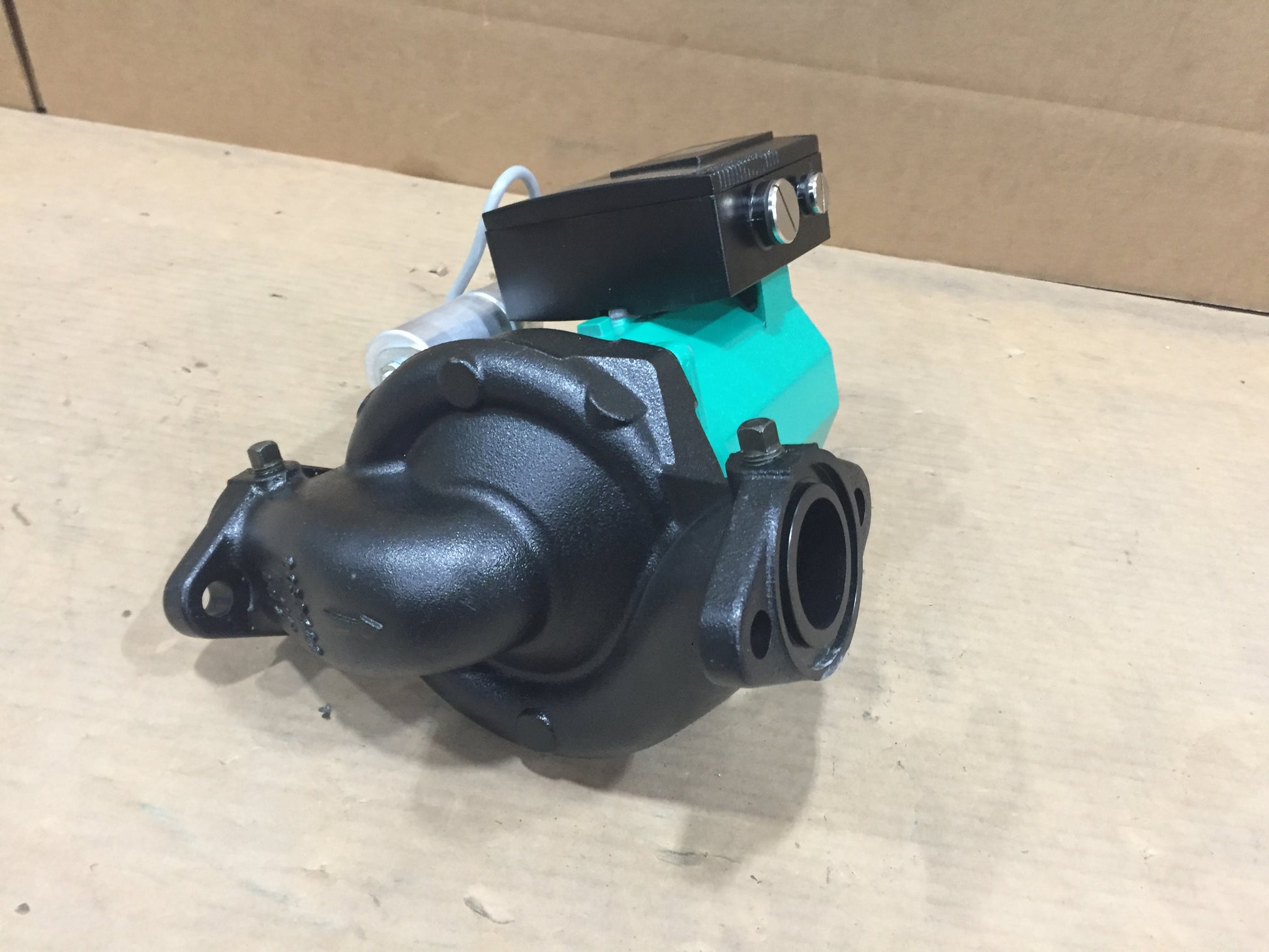 1/2 HP 2 SPEED CAST IRON WATER CIRCULATION PUMP; 230/60/1