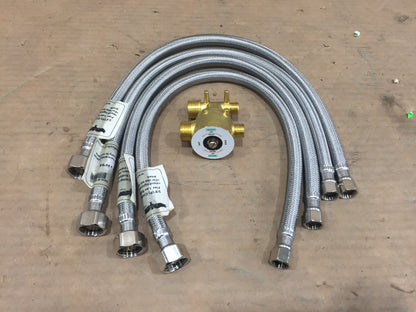 JET VALVE KIT WITH FLEX CONNECTORS,1/2"AND 3/8"CONNECTIONS-USED WITH Z-15 SERIES PUMPS